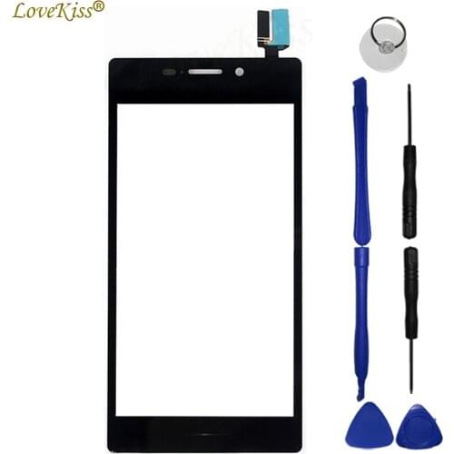 M2Aqua Touchscreen Front Panel For Sony Xperia M2 Aqua D2403 Touch Screen Sensor M2 S50H D2303 LCD Display Digitizer Glass Cover