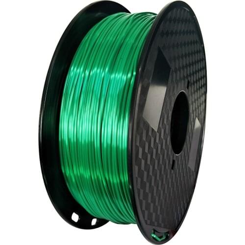 Silk PLA Filament 1.75mm 1kg 3D Printer Filament Silky Shine 3D Pen Printing Materials Shiny Metal Metallic Like Feel PLA