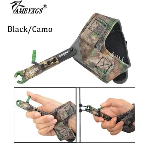 Archery Bow Release Aids 360degree Rotary Caliper Quick Release Shooting Wrist Trigger Compound Bow Shooting Hunting Accessories