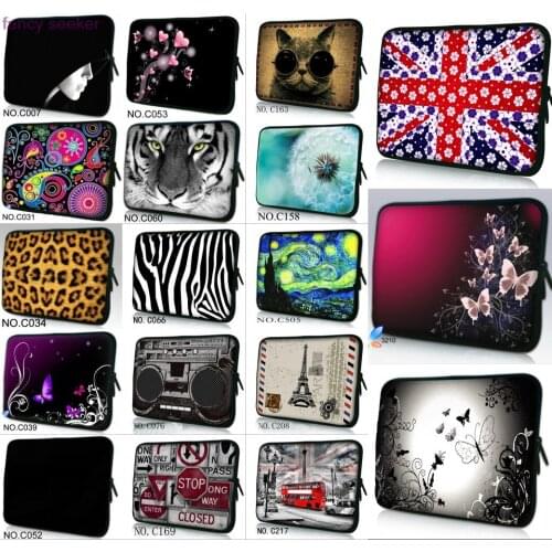 Van Gogh 7 9.7 12 13.3 14.1 15.6 17 inch Laptop tablet Bag Neoprene Notebook sleeve computer cover protective case pouch