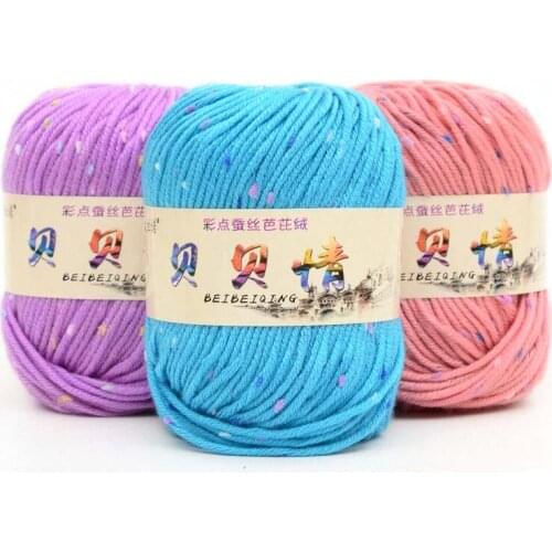 Crochet Wool Super Baby Soft Yarn Scarf DIY Scarf Toy Sweater 50g Cashmere Soft Child lots Baby Soft Knitting wholesale Knitted