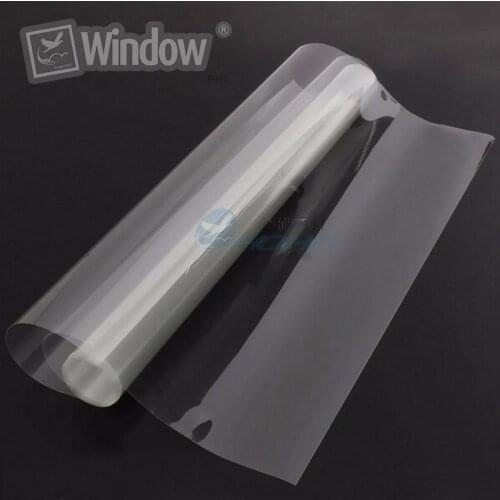 SUNICE 4mil 4mil Window Film Security Clear Clarity Absorbs Impact Anti Shatter Protect your body 45cmX300cm(17.7inchX9.8feet)
