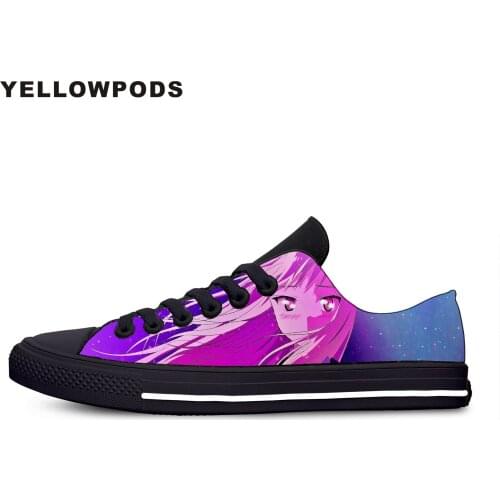 Womens Shoes The Pet Girl Of Sakurasou Anime Hot Women Platform Shoes Woman Lady Flats Fall Casual Black White Shoes