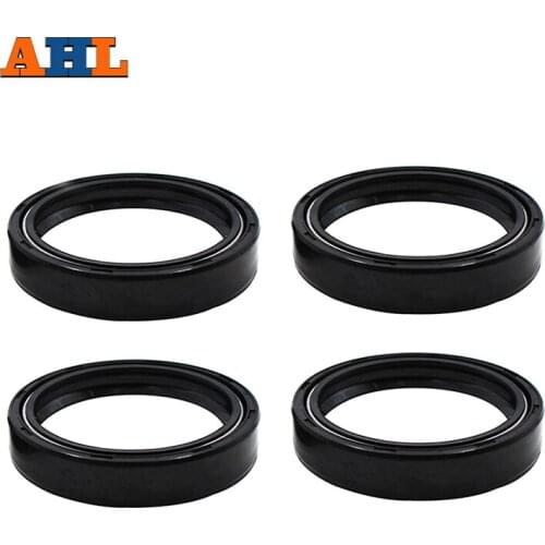 AHL 43x55x11 2 Pairs Motorcycle Front Fork Damper oil seals for KAWASAKI KDX250 ZZR1100 Shock absorber oil seal