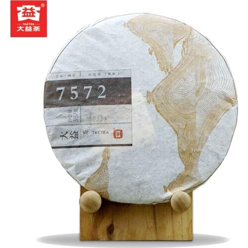 2014 TAE Dayi Puer Chinese Teah 7572 Shu Puer Chinese Teah Cake 100% Authentic Ripe Puer Chinese Teah 357g