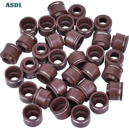 16pc 4.5mm 400cc Motorcycle Valve Stem Oil Seal For Honda VFR400 NC30 VFR30 VFR 400 For Yamaha FZ400 FZR400 1WG FZ FZR 400