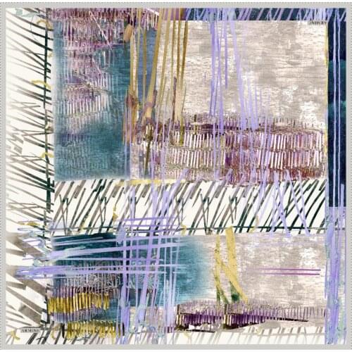 ARMİNE NOSTALJİ PURE SILK SURA SCARF AF-8331D (S) - RENK-85