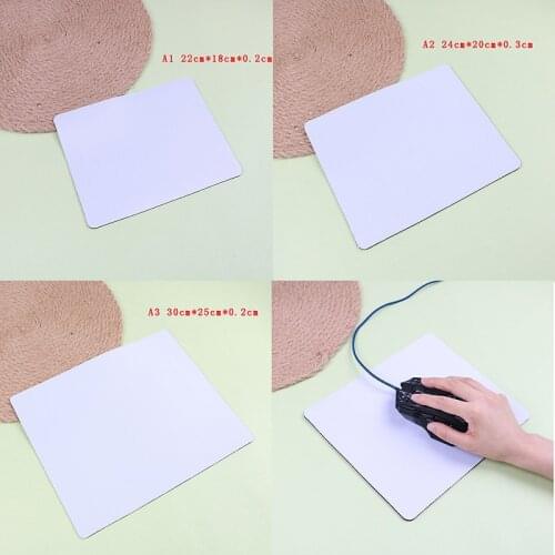 White Mouse Pad Diy Personalized Gamer Gaming Rectangle Mouse Pad PC Computer Rubber Mat Gaming Mouse pad