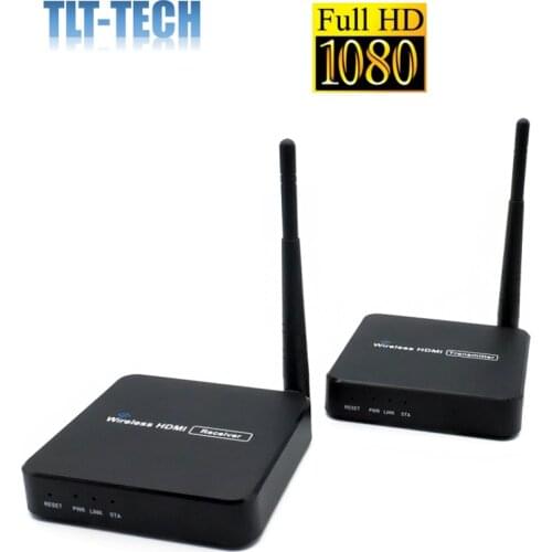 Wireless HDMI Extender EFFECTIVR Range 50M 1080p 60hz Full HD Signal Over Wireless Transmitter + Receiver