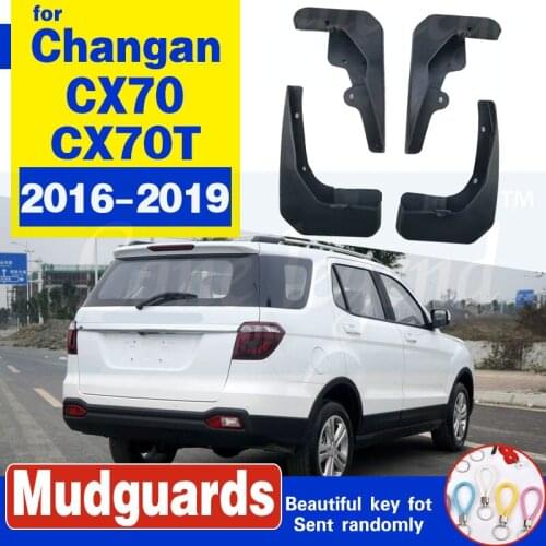 Molded Mud Flaps For changan cx70 2016 2017 2018 Mudflaps Splash Guards Mud Flap Front Rear Mudguards Fender