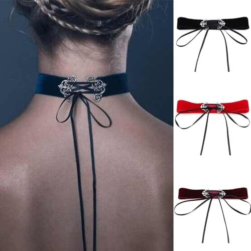 Come On Lady Women's Velvet Chokers