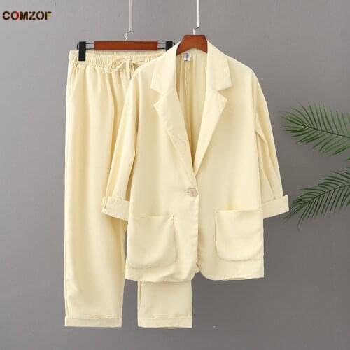 COMZOF Women's Trouser Suits