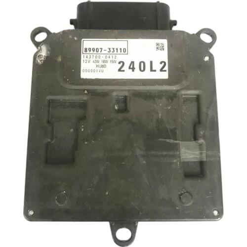 CZMOD Original 89907-33110 240L2 LED Driver Module Headlight HID Ballast 89908-33110 240R2 143700-0412 143800-0412(used)