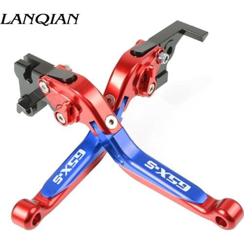 For Suzuki GSX-S750 2011 2012 2013 2014 2015 2016 With LOGO Motorcycle Accessories CNC Adjustable Brake Clutch Levers