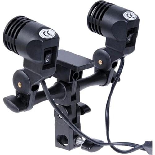 Godox LH-02 Ac Slave Light E27 Socket w/ Umbrella Holder Softbox Light Stand Mount