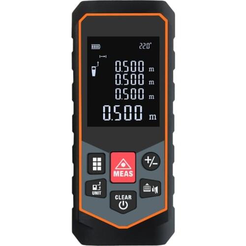 Mileseey Laser Distance Meter 40M 60M 100M Laser Rangefinder Laser Range Finder Tape ruler Measure Area/volume Tool