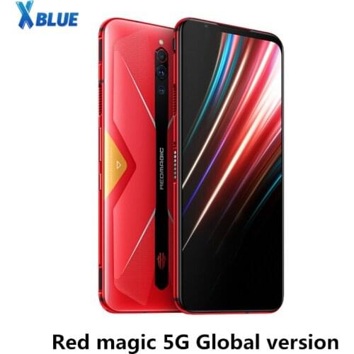 New Global version Nubia Red Magic 5G Game phone 6.65" Snapdragon 865 Smartphone 4500mAh 64MP 55W fast charge NFC Smartphone