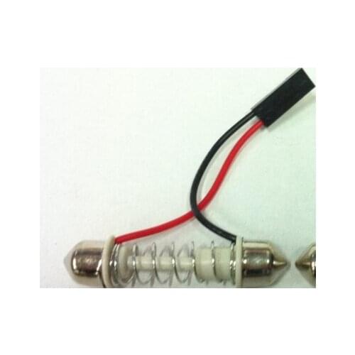 100pcs double head festoon lamp holders with female connector for auto light bulb