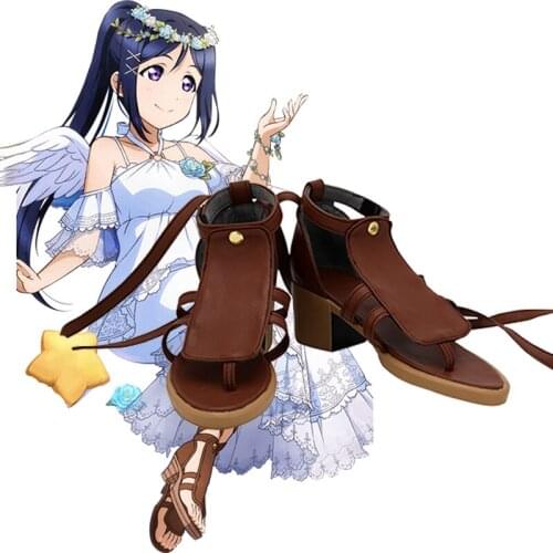 Lovelive sunshine Aqours Kanan Matsuura angel Cosplay Shoes Anime love live Boots Tailor Made