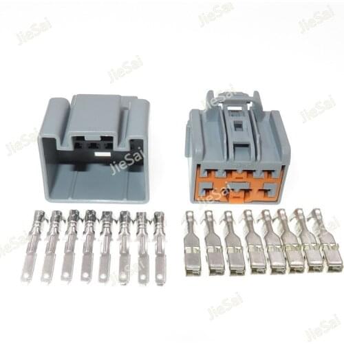 8 Pin 7282-3243-40 7283-3243-40 Electrical Connector Car Window Lifter Harness Plug For Ford