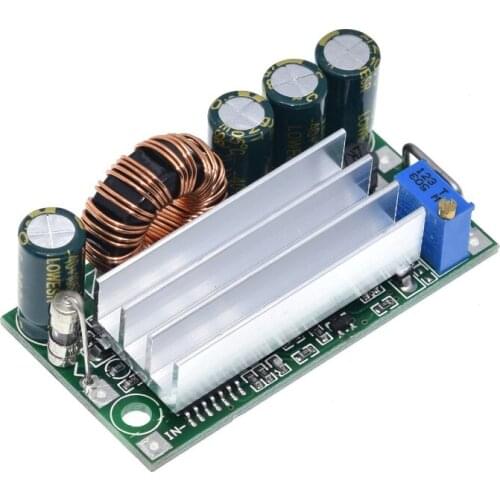 TZT Automatic Step Up Down DC Power Supply AT30 Converter Buck Boost Module Replace XL6009 4-30V To 0.5-30V
