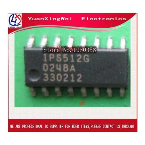 Free shipping 10pcs/lot IPS512G IPS512 SOP-16