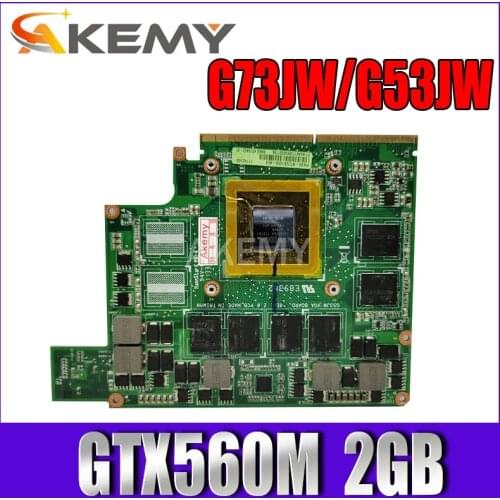 Free shipping Mxmiii VGA video video card GTX 560m GTX560M card G73SW VGA panel For Asus G73SW G73JW G53SW G53SX G53JW VX7 2GB