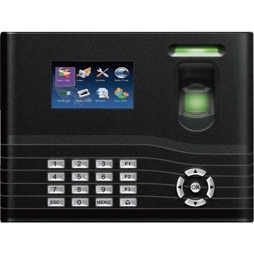 ZK IN01-A TCP/IP USB Biometric Fingerprint Time Attendance Linux System Office Clock Employee Recorder Device Access Control