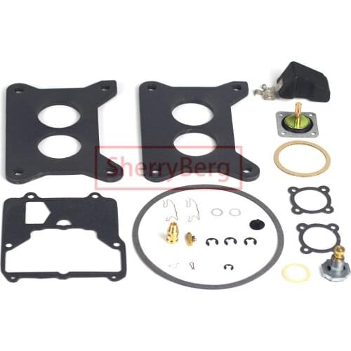 SherryBerg Repair Kit fit AUTOLITE 2100 2105 CARBURETOR CARB KIT 1958-1975 for FORD MERCURY CARS V8 ENGINES with FLOAT