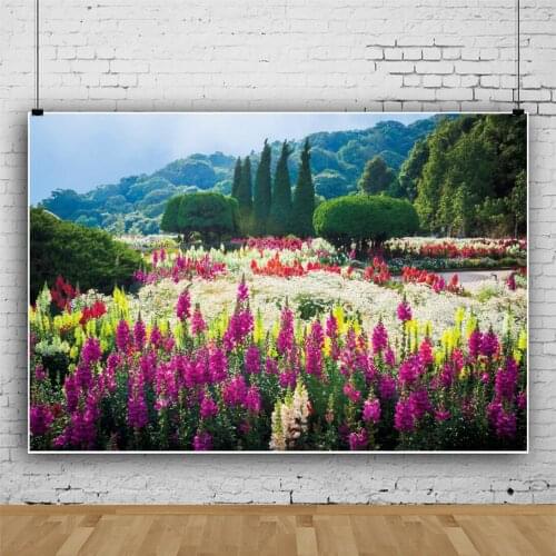 Beautiful Countryside Natural Scenery Portrait Photography Backdrop Decor Photo Background Studio Photocall Props