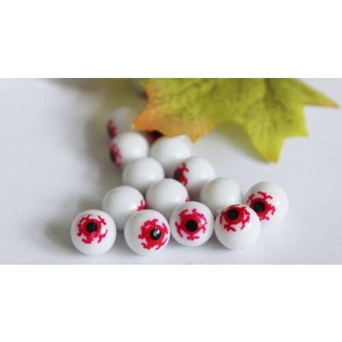 50PCS 10MM ROUND EYEBALL FOR DIY HANDCRAFT FINDINGS