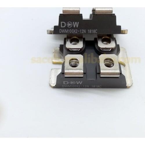 1Pcs DWM100X2-12N DWM100X2-12U DWM100X2-06N DWM100X2-04N DWM100X2-03N SOT-227 100x2A 600V Fast Recovery Rectifier