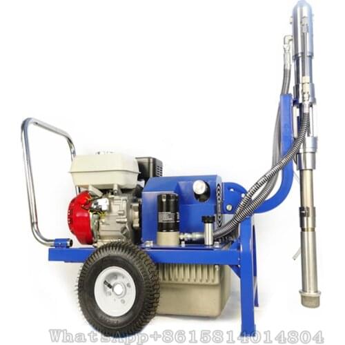 High concentration putty powder spray machine,High-power engineering electric/gasoline putty powder spraying machine spray gun