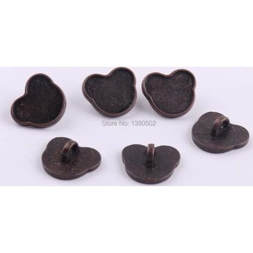 20PCS/lot Antique Copper Color Top Quality Metal Button Decoration for Clothing Garments Coats