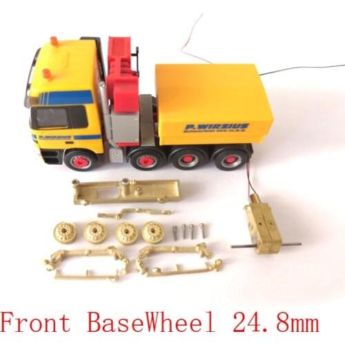DasMikro Das87 DS87E13 HO Scale 1/87 Trailer TYPE IV Chassis Kit Without BodyShell