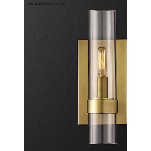 Post modern personality gold ball pulley wall lamp restaurant bar living room bedroom wall lamp