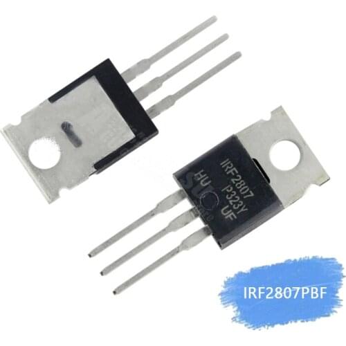10PCS IRF2807PBF IRF2807 TO-220 TO220 MOS FET tran new original
