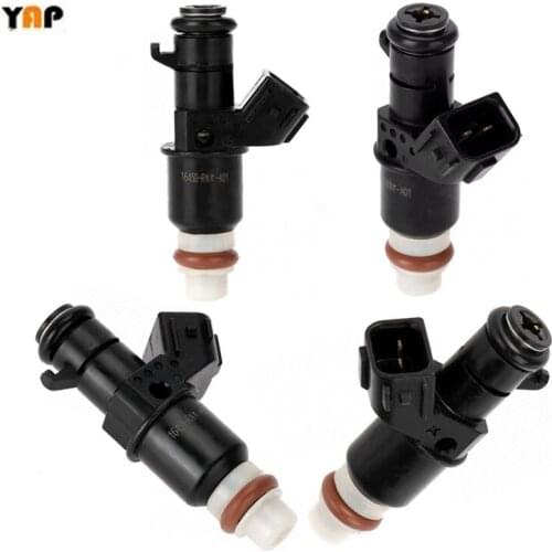 NEW FUEL INJECTOR (4) FIT FORHONDA Civic CVT HYBRID MX 1.3L L4 16450-RNA-A01 2006-2011