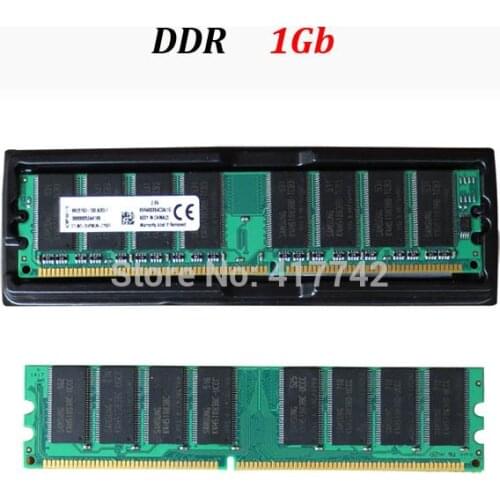 For AMD and all) desktop memory RAM DDR 1Gb 400 266 533 / 400Mhz 333Mhz 266Mhz 1G -- lifetime warranty -- good quality