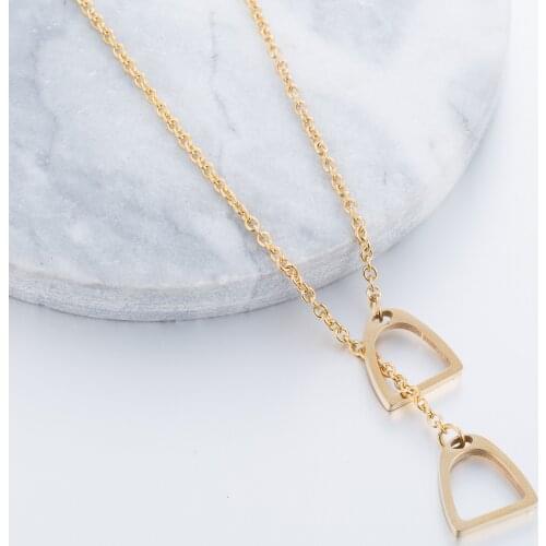 Simple Oval Pendant Necklace Fashion Ladies Minimalist 2 Gold Round Long Necklaces Elegant 2019 Fashion Jewelry Christmas Gift
