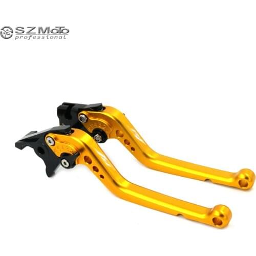 Adjustable Short Long Brake Clutch Levers For YAMAHA YZFR1 YZF R1 YZF-R1 2002 2003 Motorcycle Accessories Green With Logo