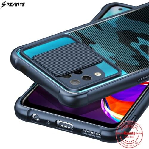 Rzants For Infinix Hot 10S Case Hard [Camouflage Lens] Lens Protect Slim Crystal Clear Cover