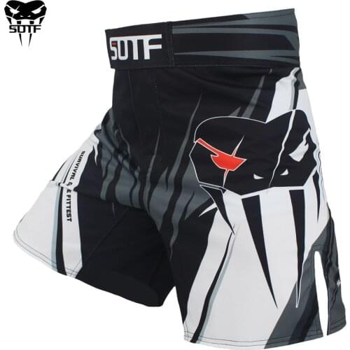 SOTF mma shorts boxing trunks muay thai short mma boxing pants Snake muay thai pretorian mma pants thai boxing kickboxing shorts