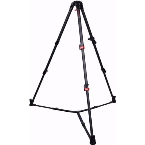 IFOOTAGE Wild Bull T7 Carbon Fiber Legs Professional Video Camera Tripod 88 lbs/40kg max load capacity