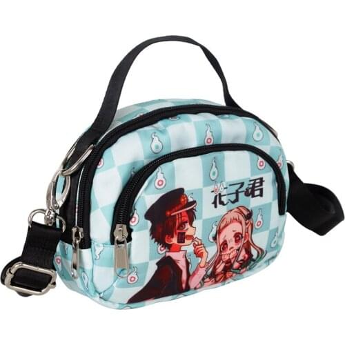 2021 Manga Cartoon Demon Slayer Blade Shoulder Bag My Neighbor Totoro Hanako Jun Cosplay Shoulder Anime Boys/girls Hip Hop Bags