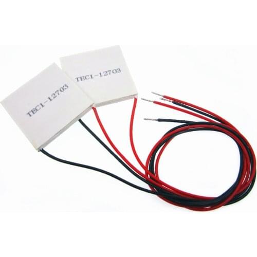 TEC1-12703 Heatsink Thermoelectric Cooler Cooling Peltier Plate Module 40*40mm