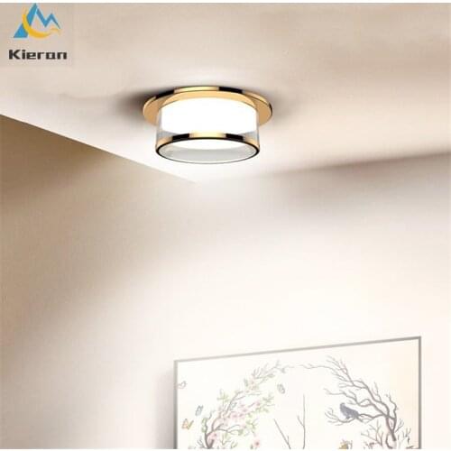 Embedded Porch Corridor Ceiling Lamp Living Room Home Deco LED Crystal Spotlight Bedroom Bathroom Kitchen Ceiling Light Fixtures
