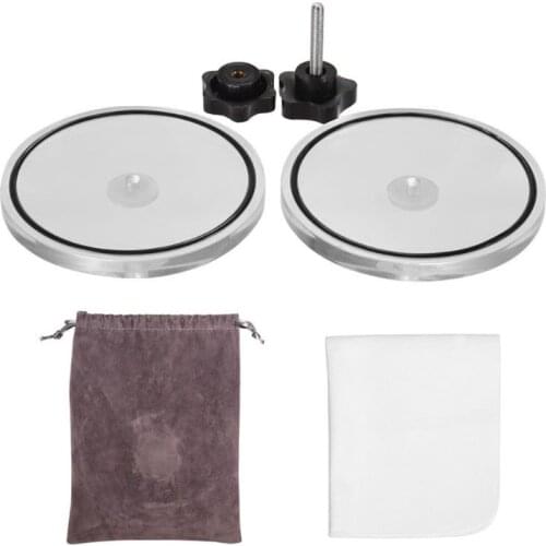 LP Vinyl Record Cleaner Clamp Vinyl Record Lable Saver Protector Waterproof Acrylic Clean Tool C7AA