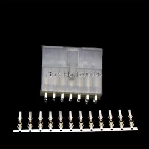 14Pin Automotive Connector 5557/5569 Connector 4.2MM Set Plug Terminal white