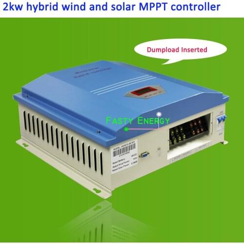 2020 2000w/2kw 48VDC IP42 Hybrid Wind And Solar MPPT Controller Regulator For Wind Turbine Generators For Charging